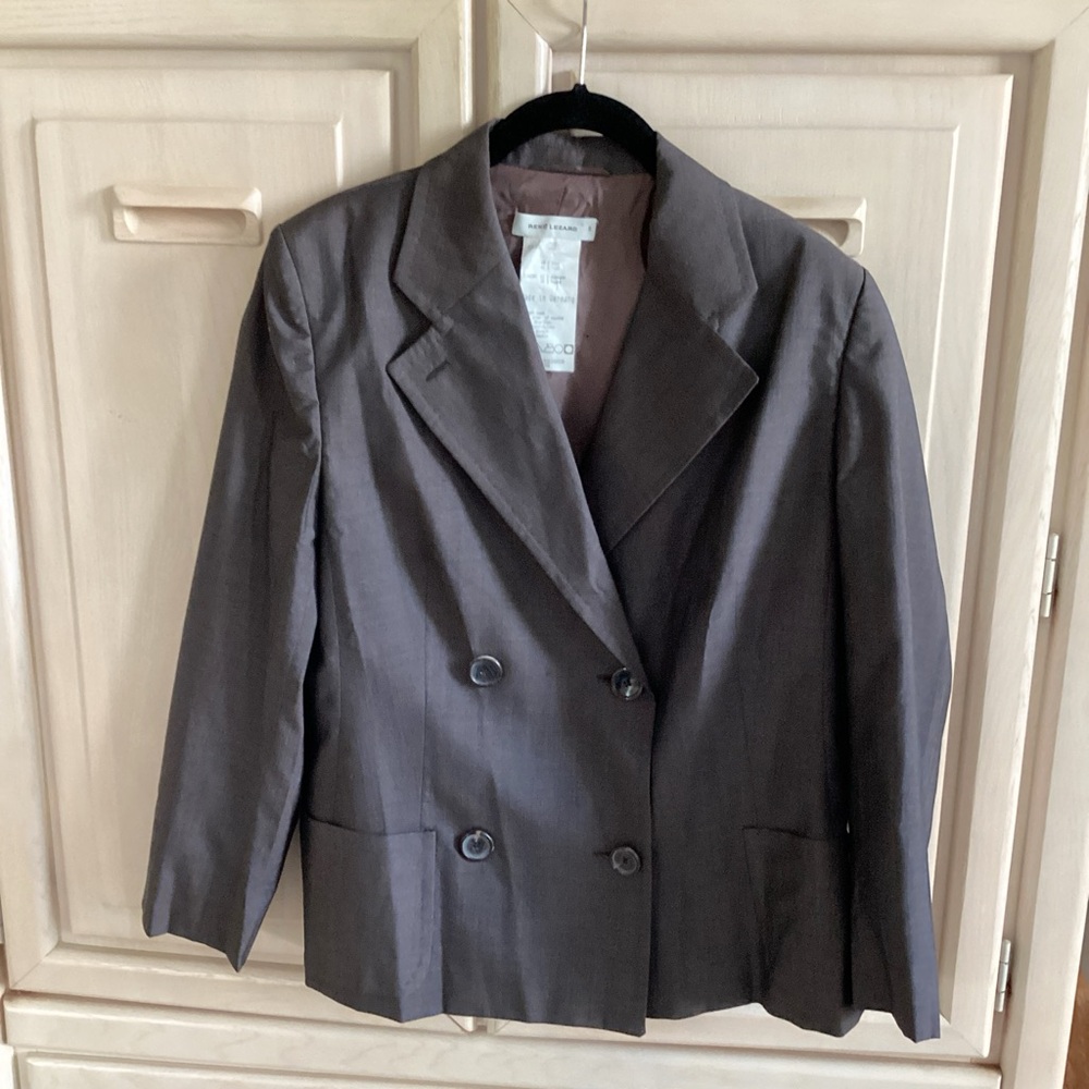 Rene Lezard brown blazer